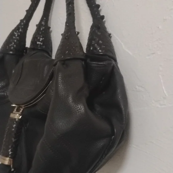 Fendi Vintage Y2K Dk Brown Leather Spy Bag Lk New Perfect! - Picture 4 of 14